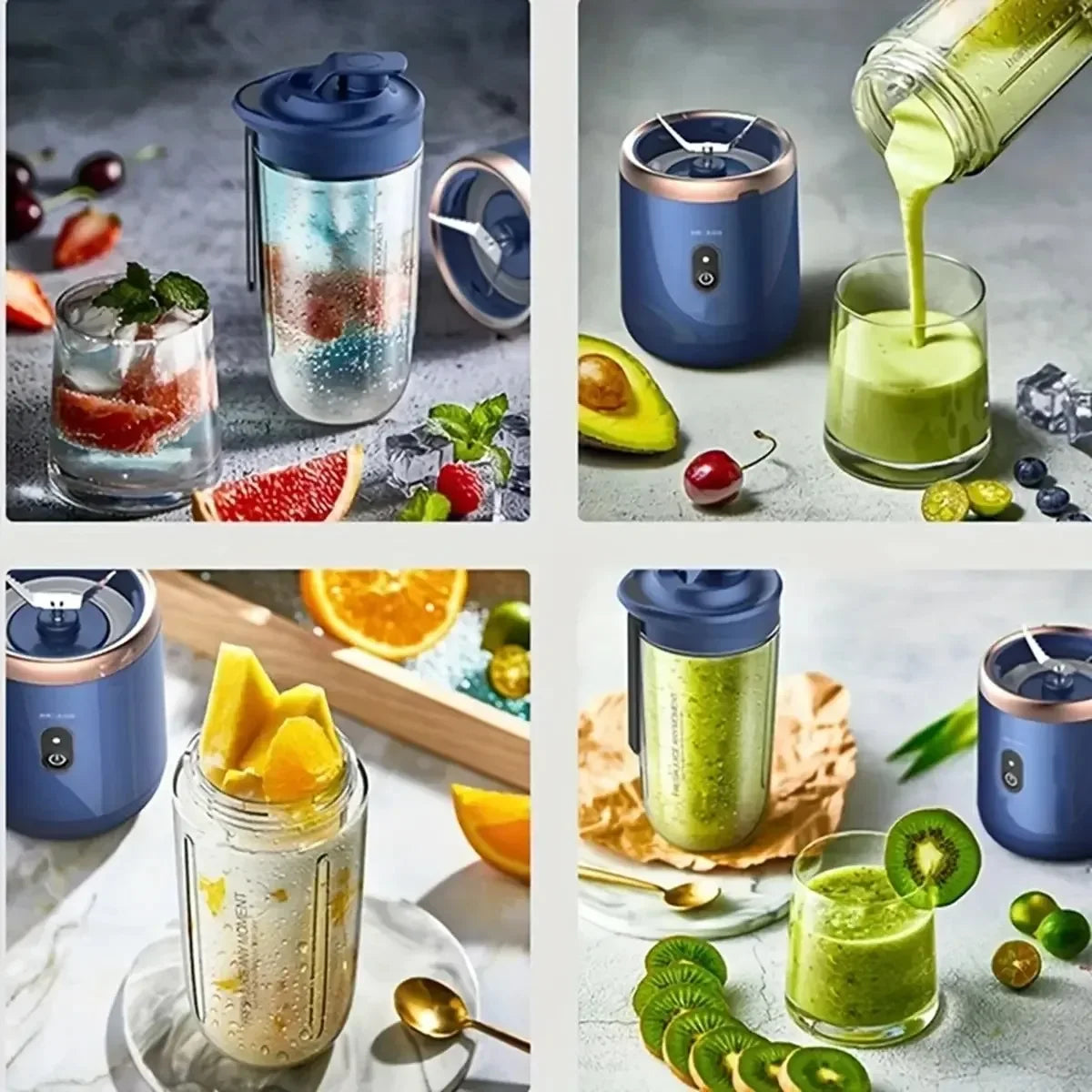 BlendGo — Portable USB Blender for Smoothies On The Go